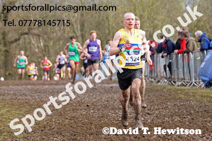 Senior mens 2018 British Inter Counties Cross Country Champs., Prestwold Hall, Loughborough. Photo: David T. Hewitson/Sports for All Pics